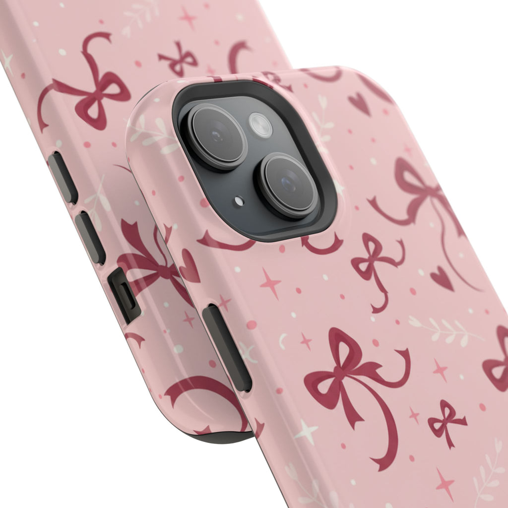 Coquette Bow Print | Tough MagSafe Case