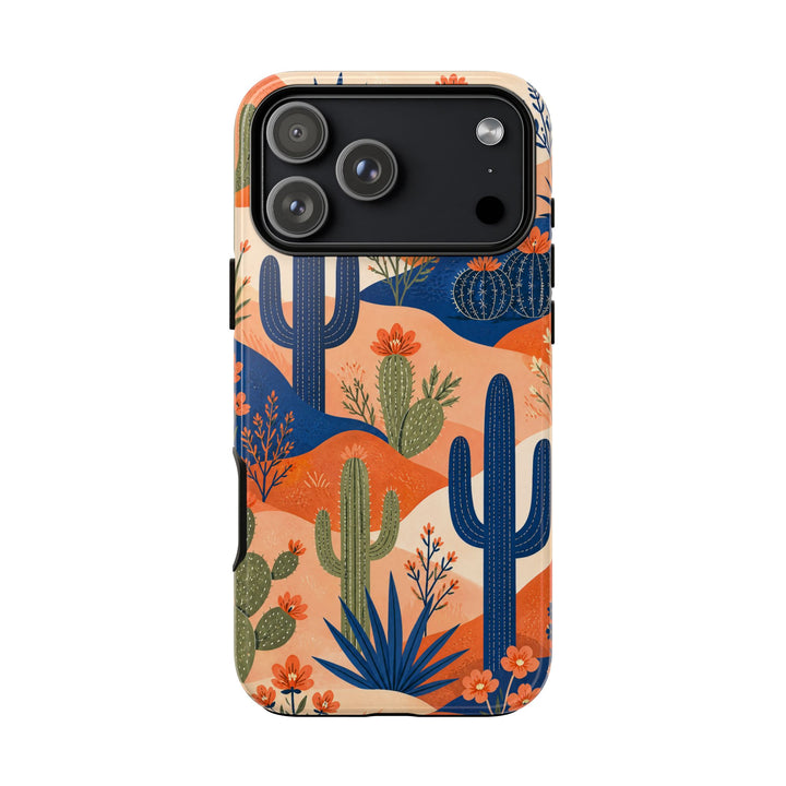 Desert Cacti phone case design