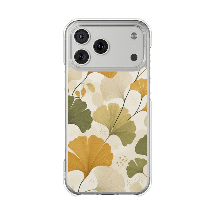 Ginkgo Print phone case design