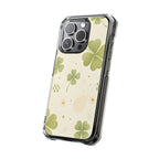 Matcha Clover | Clear MagSafe Case