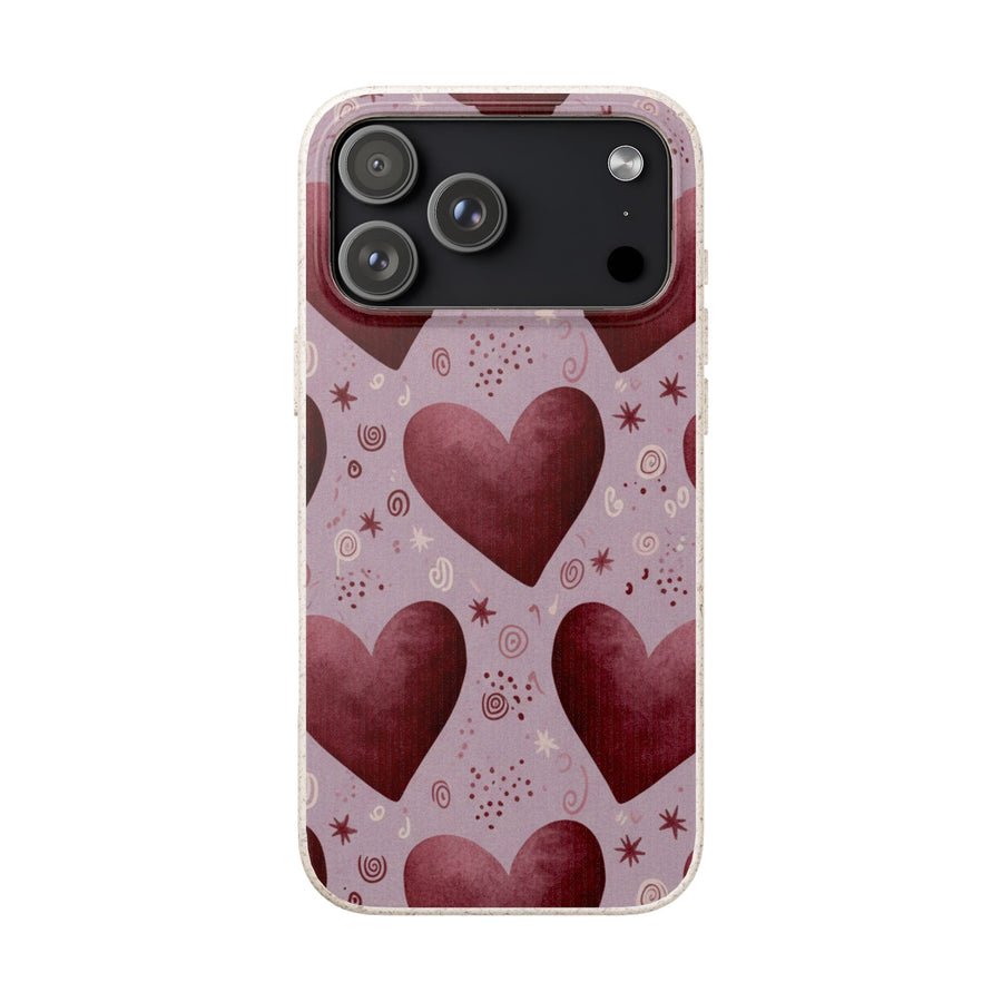 Blush Hearts | Biodegradable Case