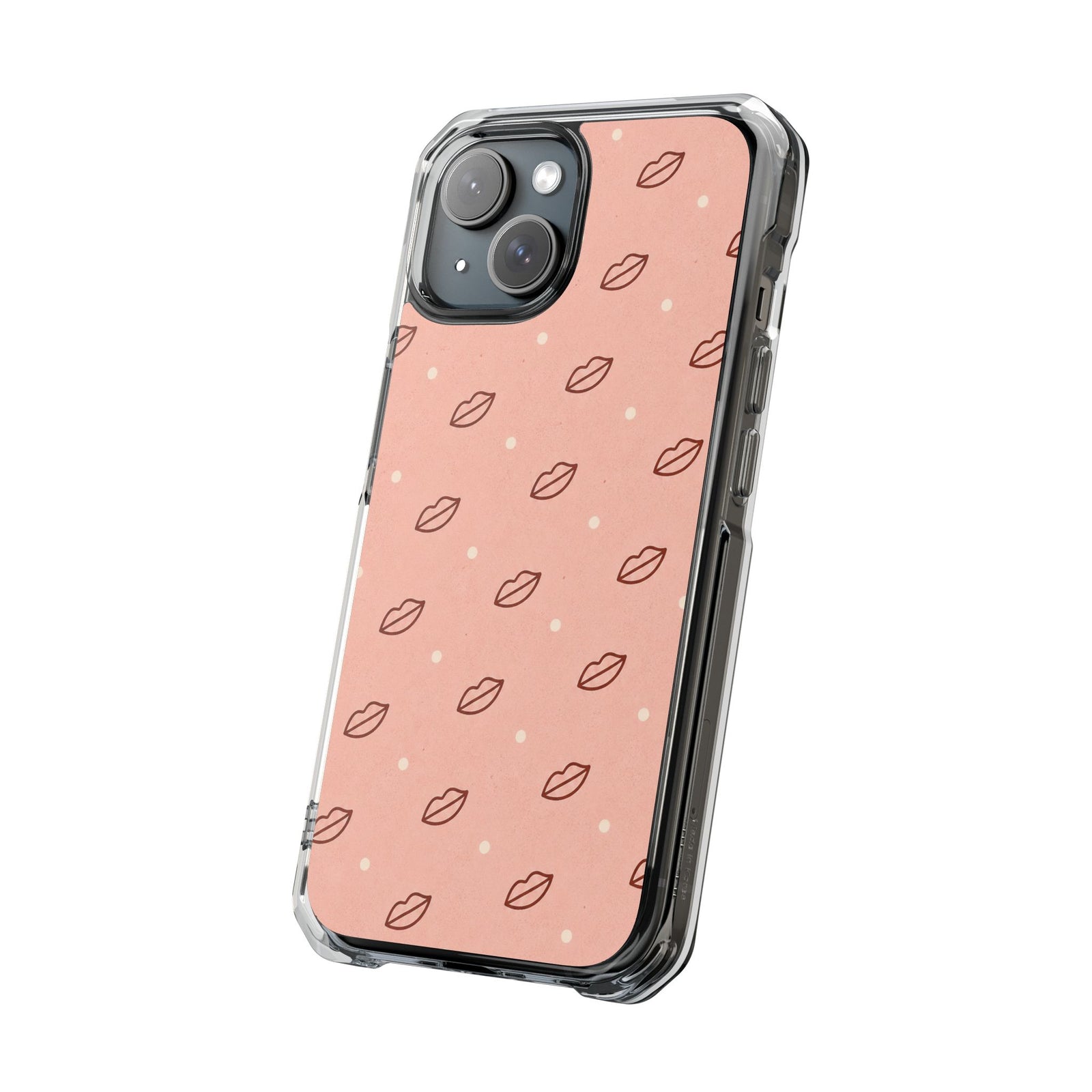 Pink Lips | Clear MagSafe Case