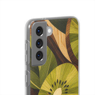 Kiwi Wood | Clear Case