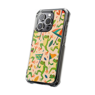 Frog Parade | Clear MagSafe Case — product image 20