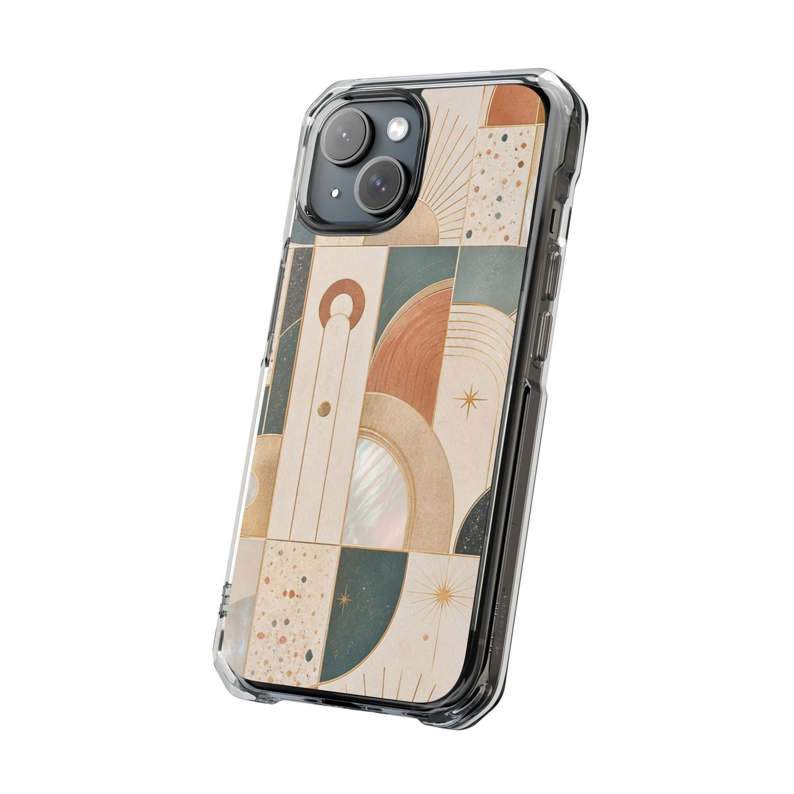 Deco Tiles | Clear MagSafe Case