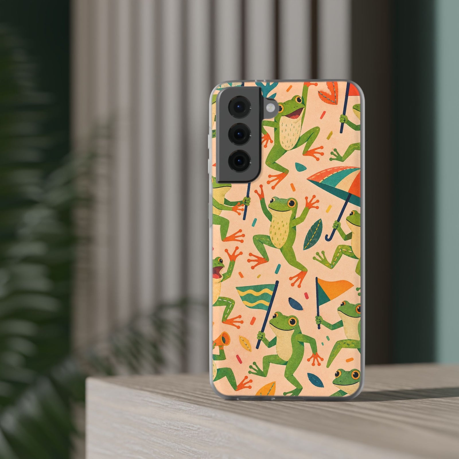Frog Parade | Clear Case