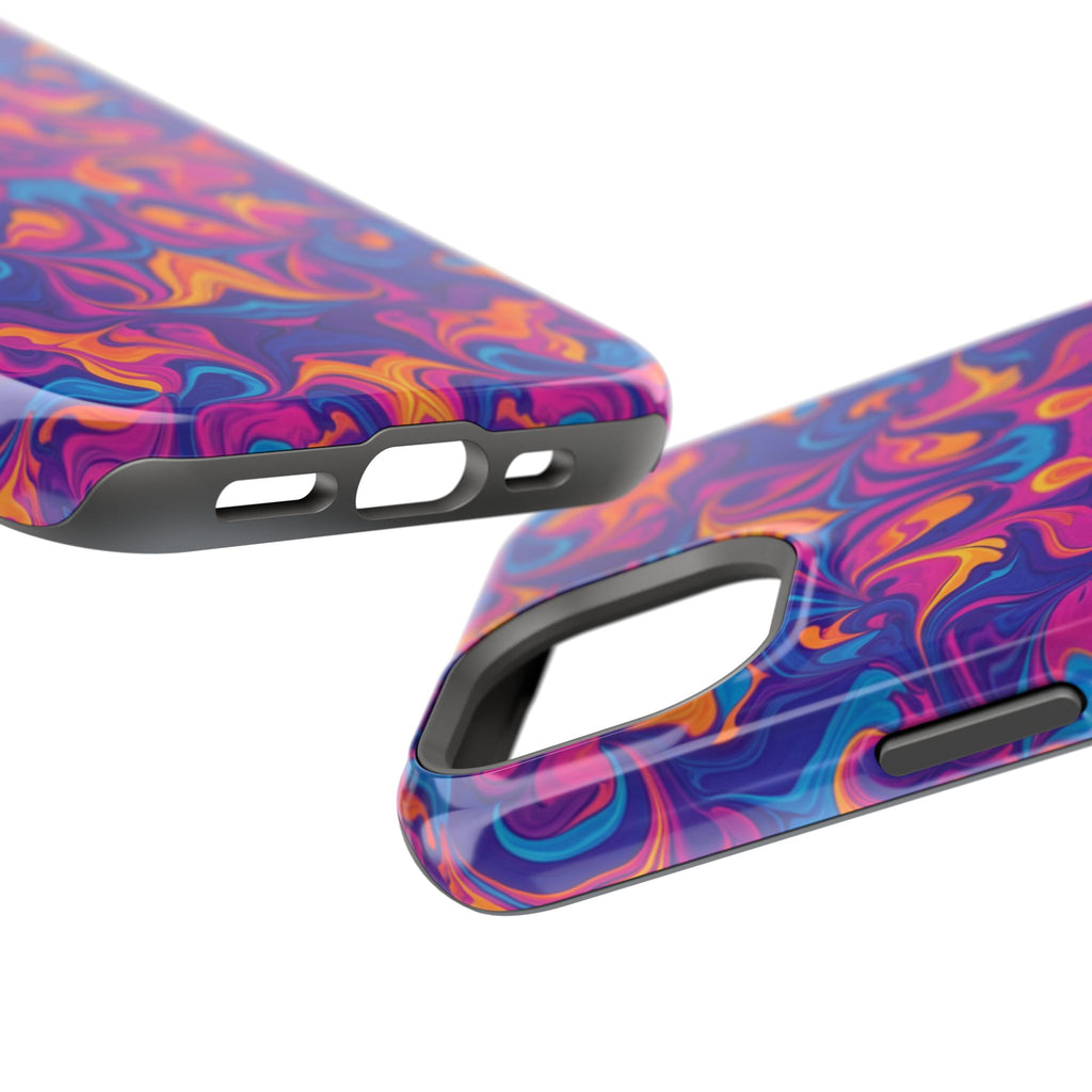 Neon Swirl | Tough MagSafe Case