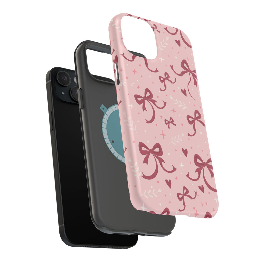 Coquette Bow Print | Tough MagSafe Case