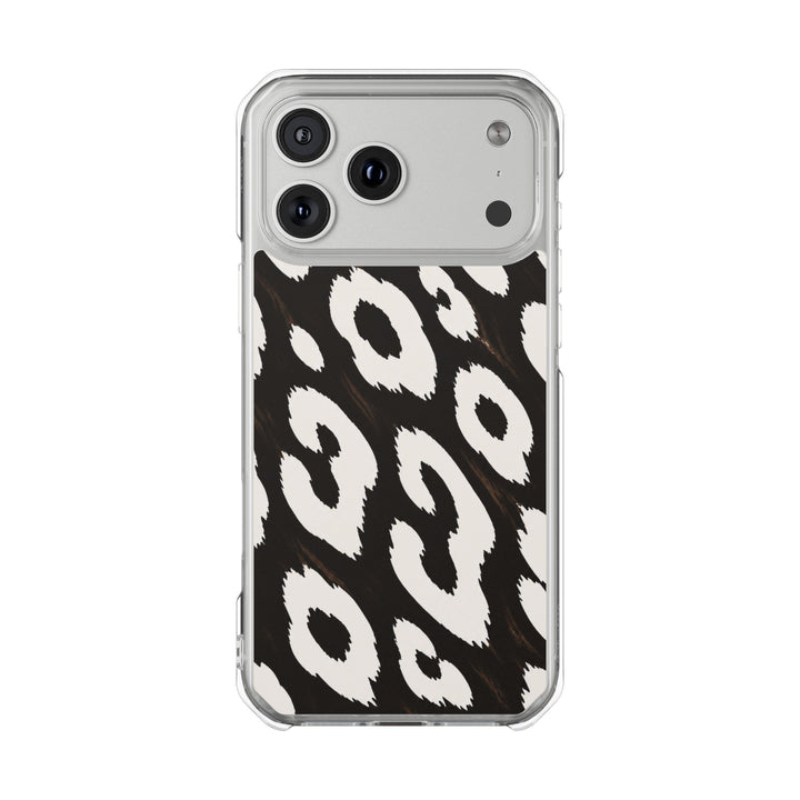 Cocoa Leopard | Clear MagSafe Case