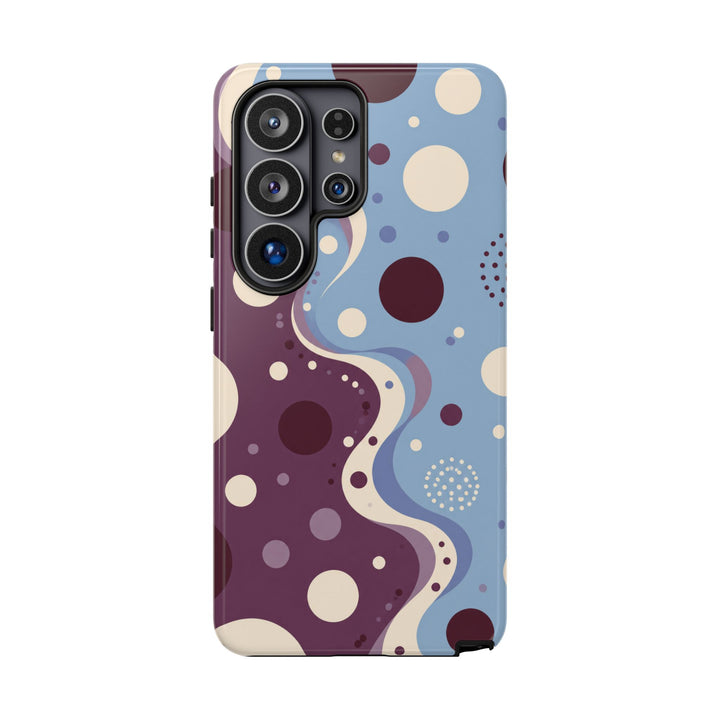 Plum Orbits phone case design