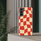 Tomato Wavy | Clear Case
