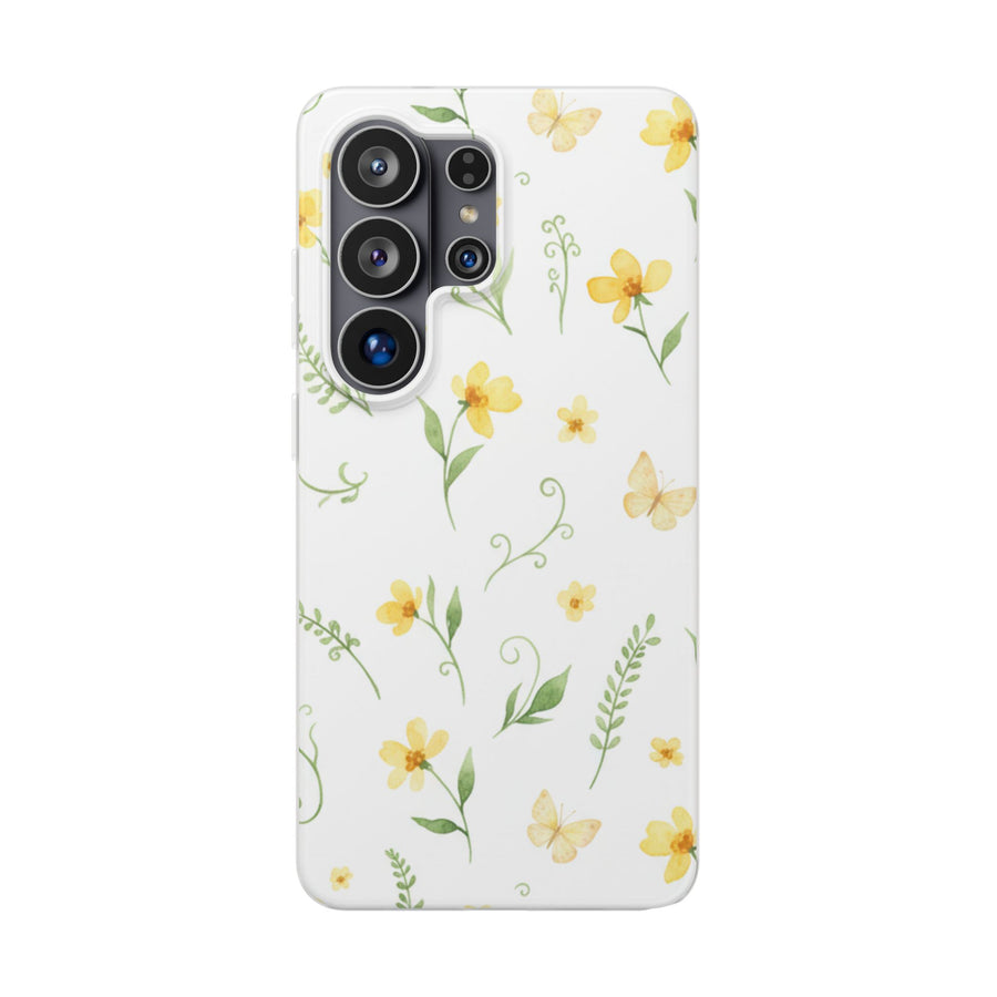 Daisy Whisper | Samsung Clear Case
