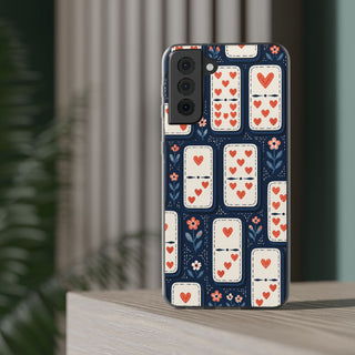 Heart Dominoes | Clear Case — product image 22