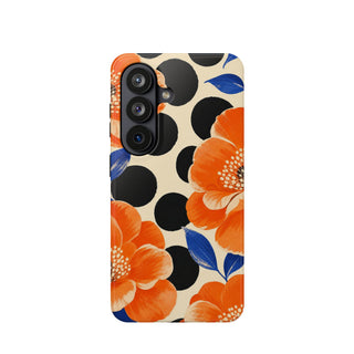 Polka Camellias | Tough MagSafe Case