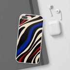 Zebra Rush | Frosted Clear Case — product image 56