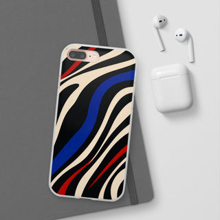 Zebra Rush | Frosted Clear Case — product image 56