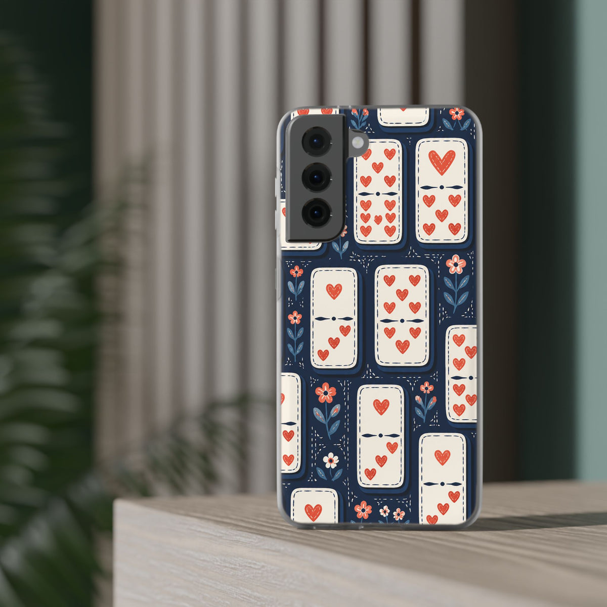 Heart Dominoes | Clear Case — product image 20