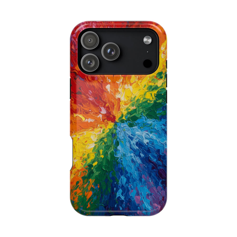 Rainbow Vortex | Tough MagSafe Case