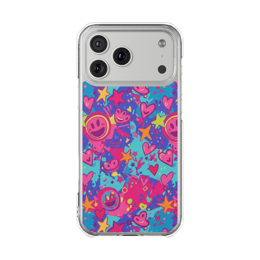 Smiley Pop | Clear MagSafe Case