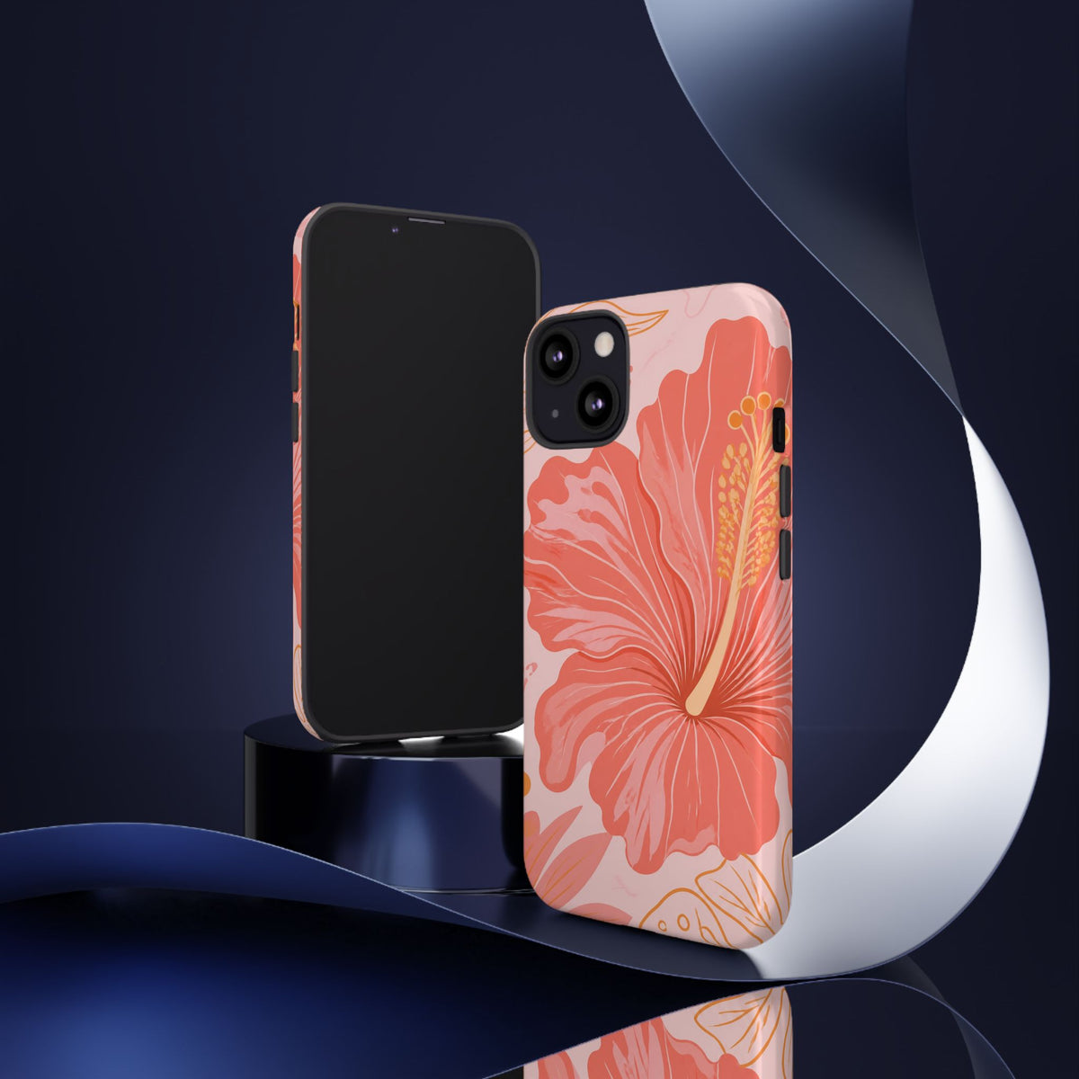 Coral Hibiscus | Tough Case — product image 99
