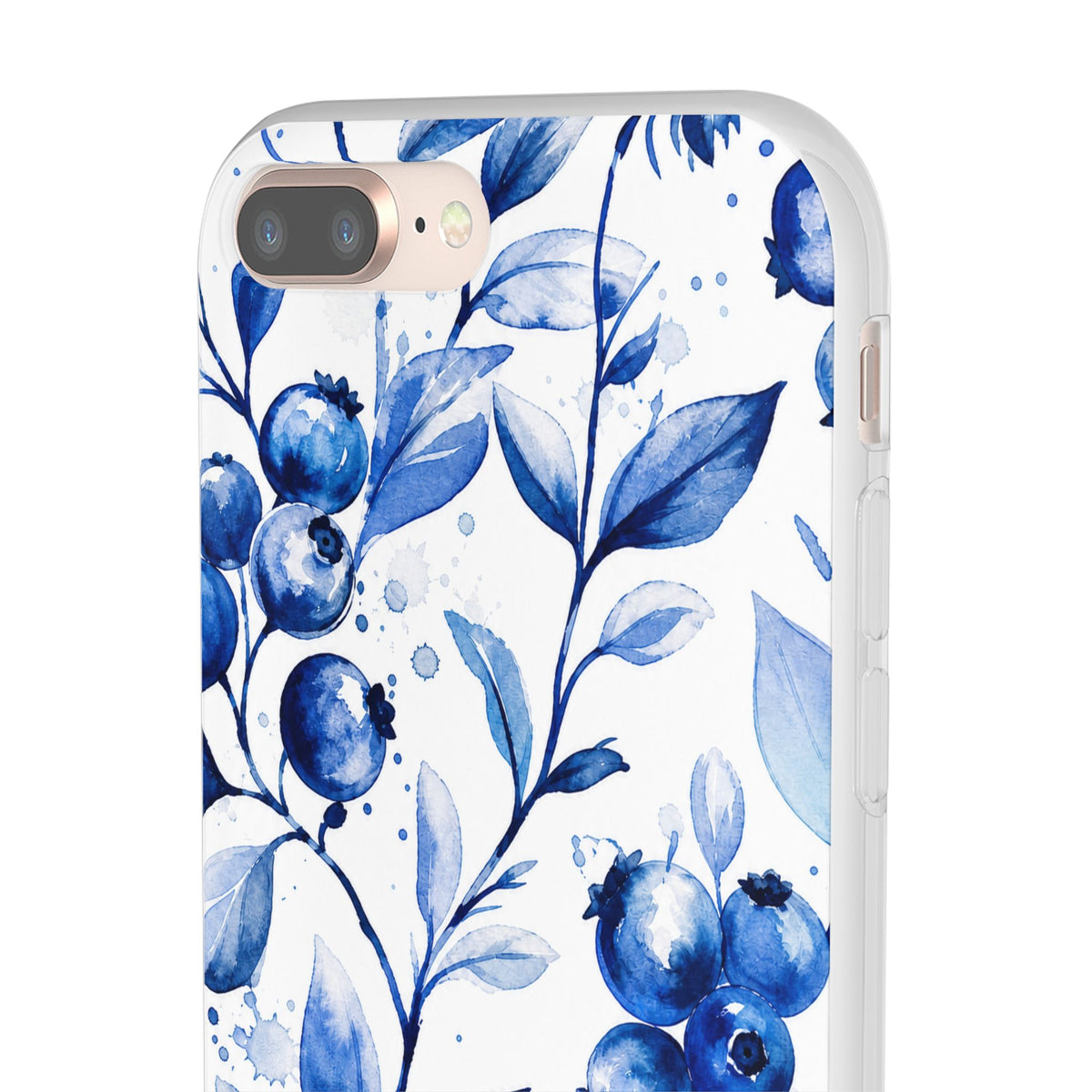 Blueberry Delft | Frosted Clear Case — product image 55