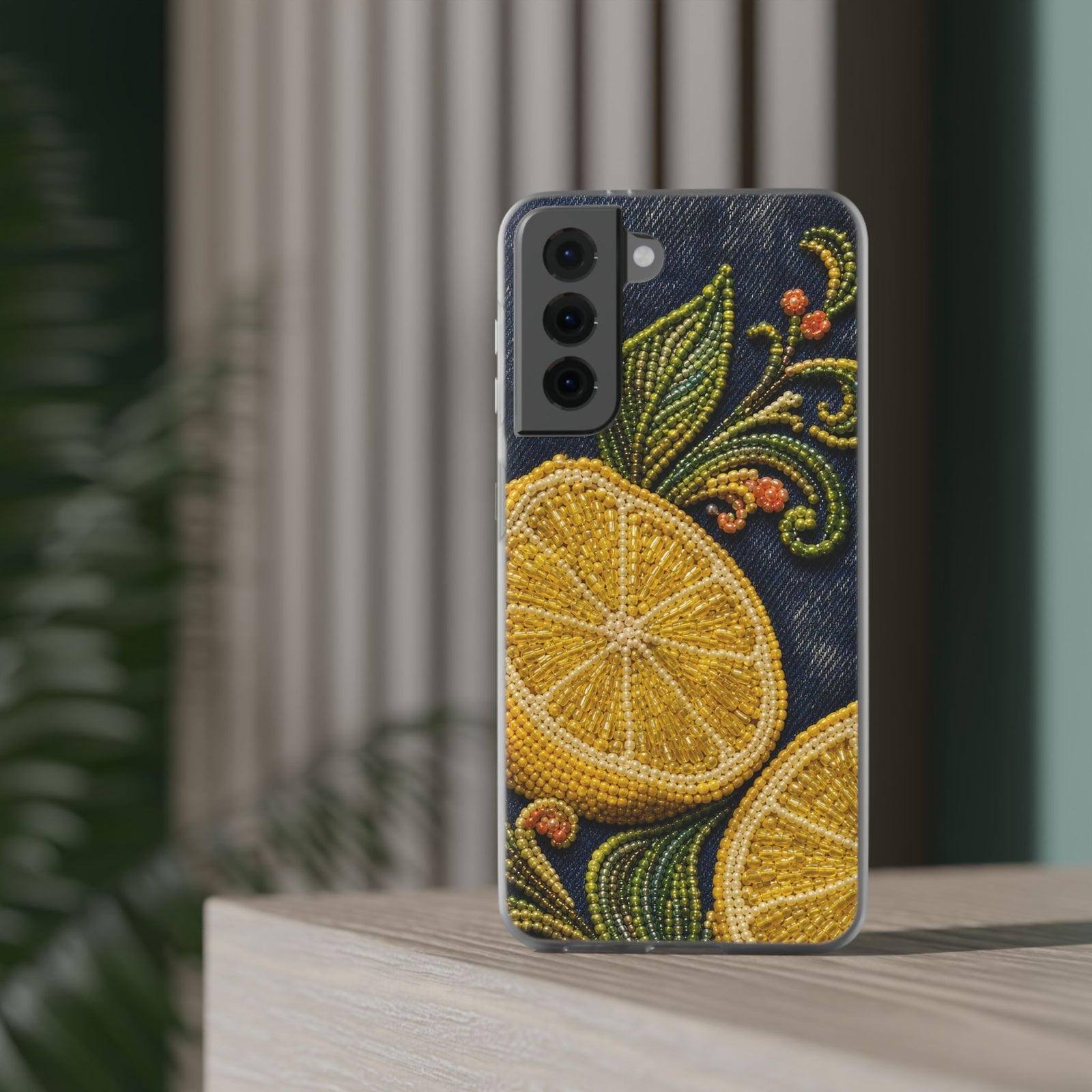 Bead Denim | Clear Case