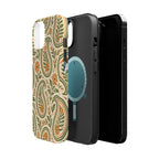 Olive Paisley | Tough MagSafe Case — product image 47