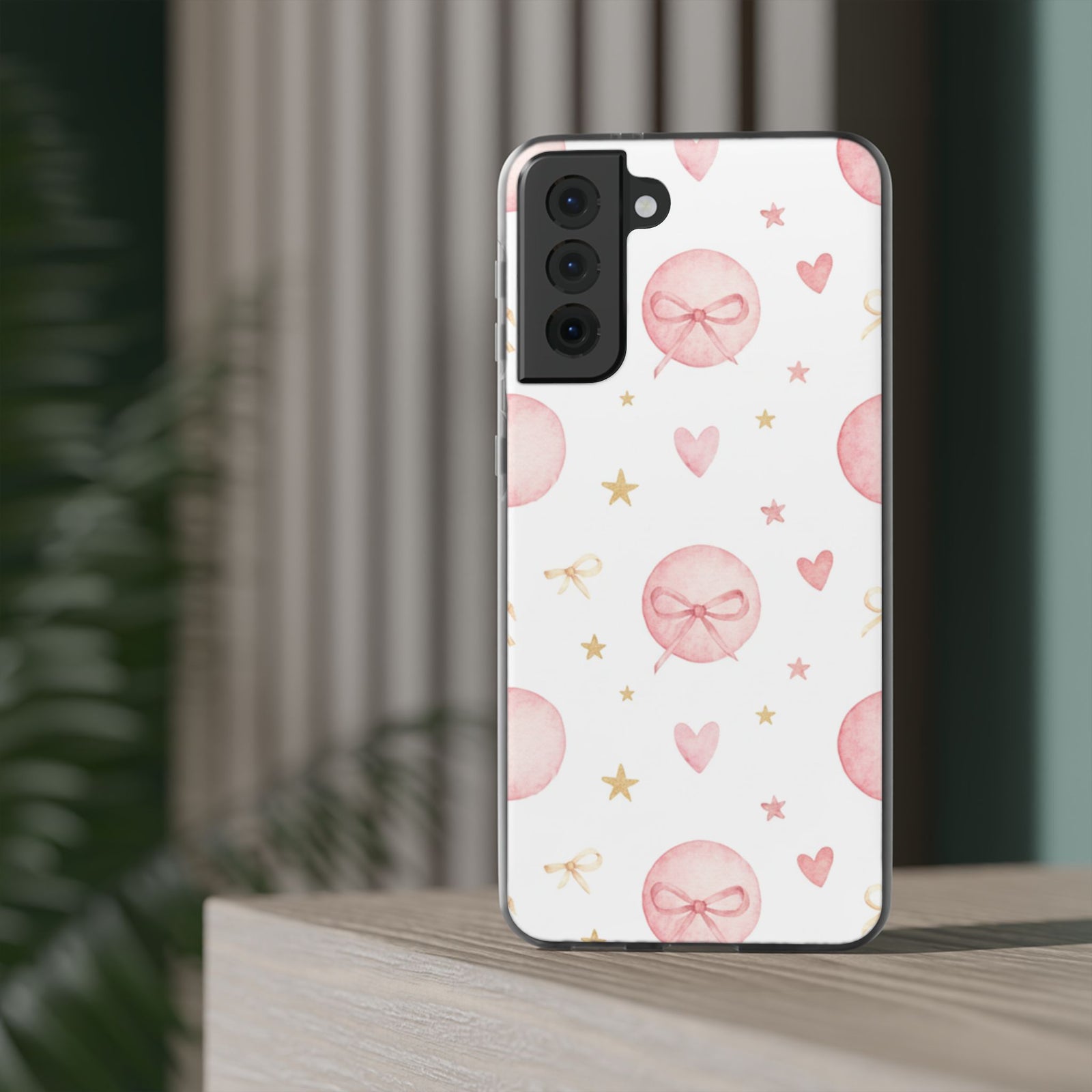 Bow Charm | Clear Case