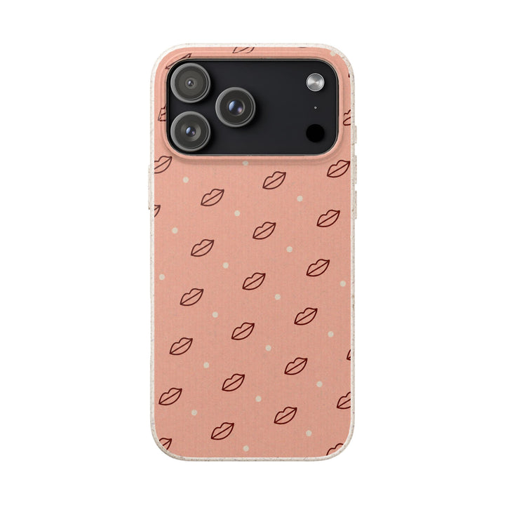 Pink Lips | Biodegradable Case