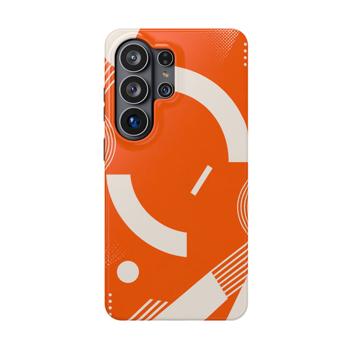 Orange Orbit | Tough MagSafe Case