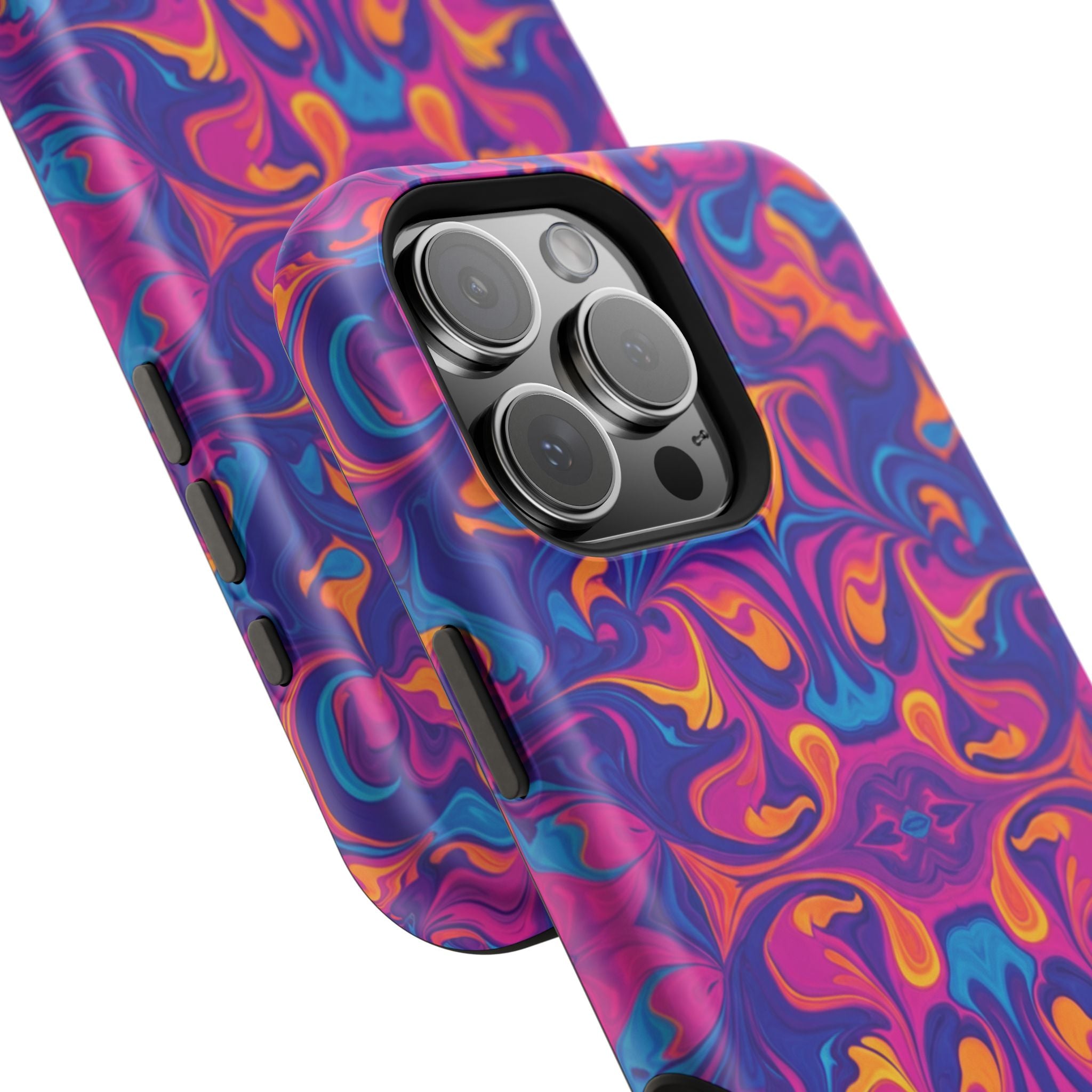 Neon Swirl | Tough MagSafe Case