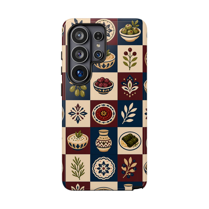 Mezze Tiles phone case design