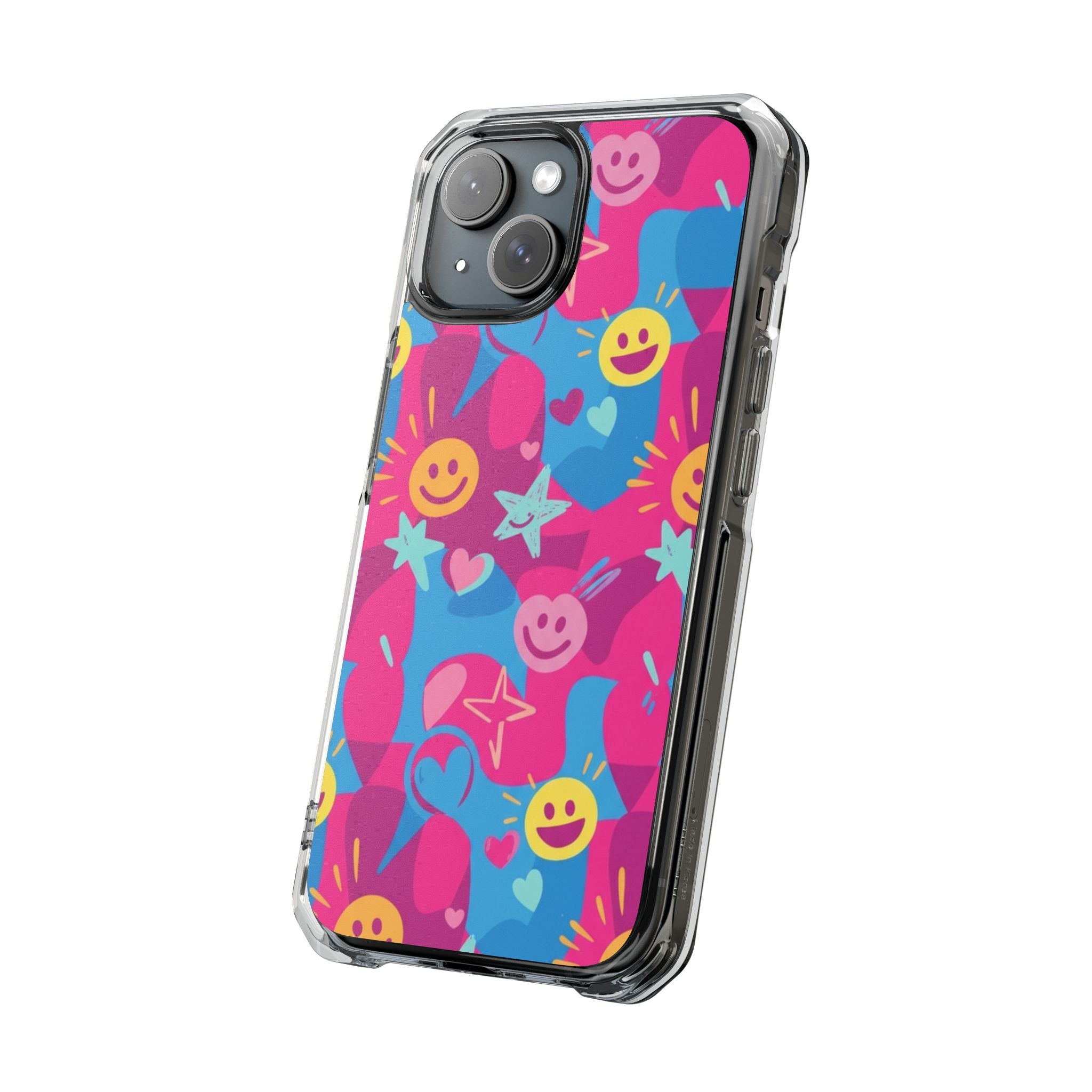Smiley Doodle | Clear MagSafe Case