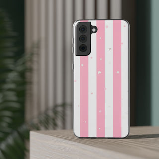 Candy Stripe | Clear Case