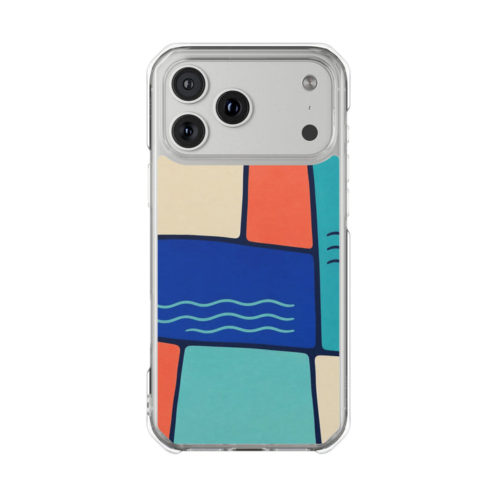 Seaglass Windowpane | Clear MagSafe Case
