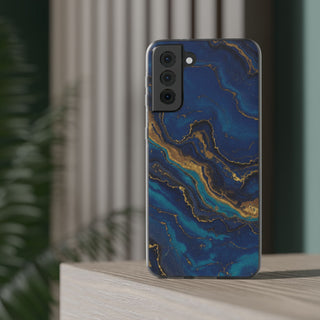 Midnight Marble | Clear Case