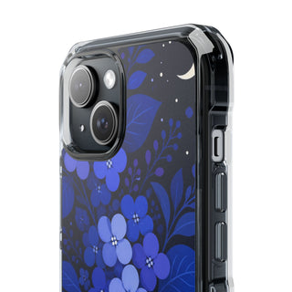 Indigo Bloom | Clear MagSafe Case — product image 19