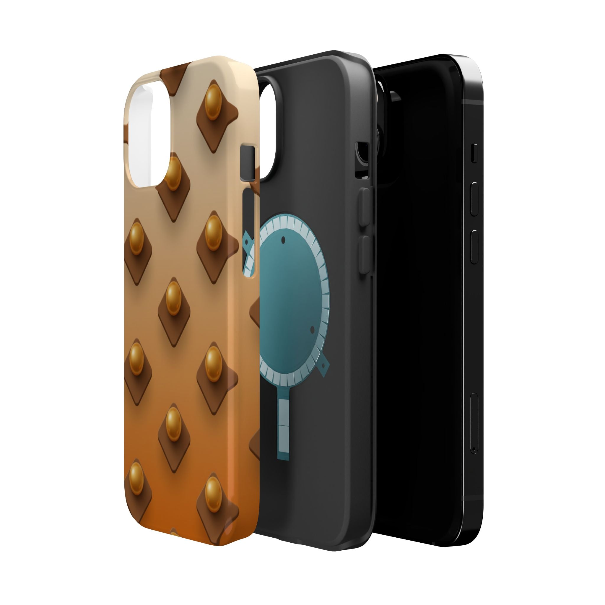 Bronze Studded | Tough MagSafe Case