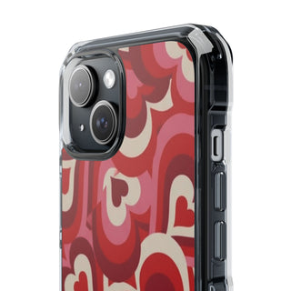 Aqua Meadow | Clear MagSafe Case