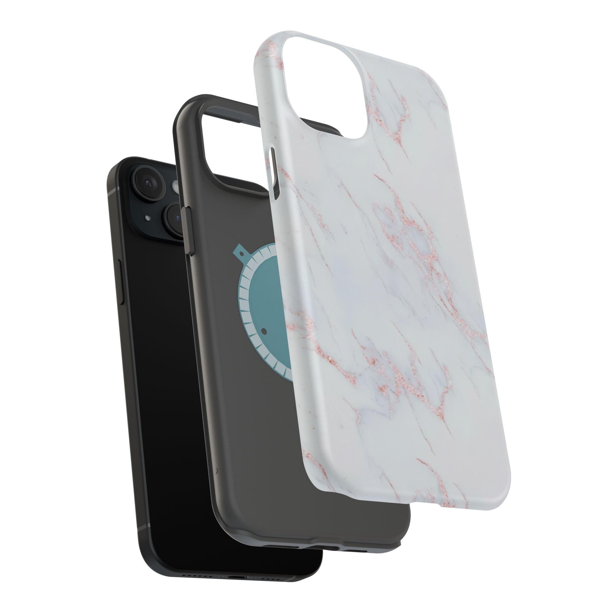 Blush Marble | Tough MagSafe Case