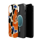 Polka Camellias | Tough MagSafe Case