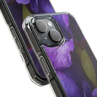 Velour Bloom | Clear MagSafe Case