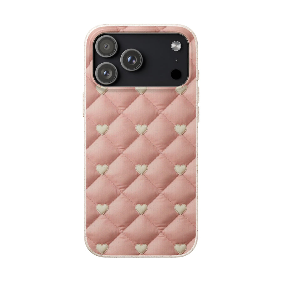 Cream Love Quilt | Biodegradable Case