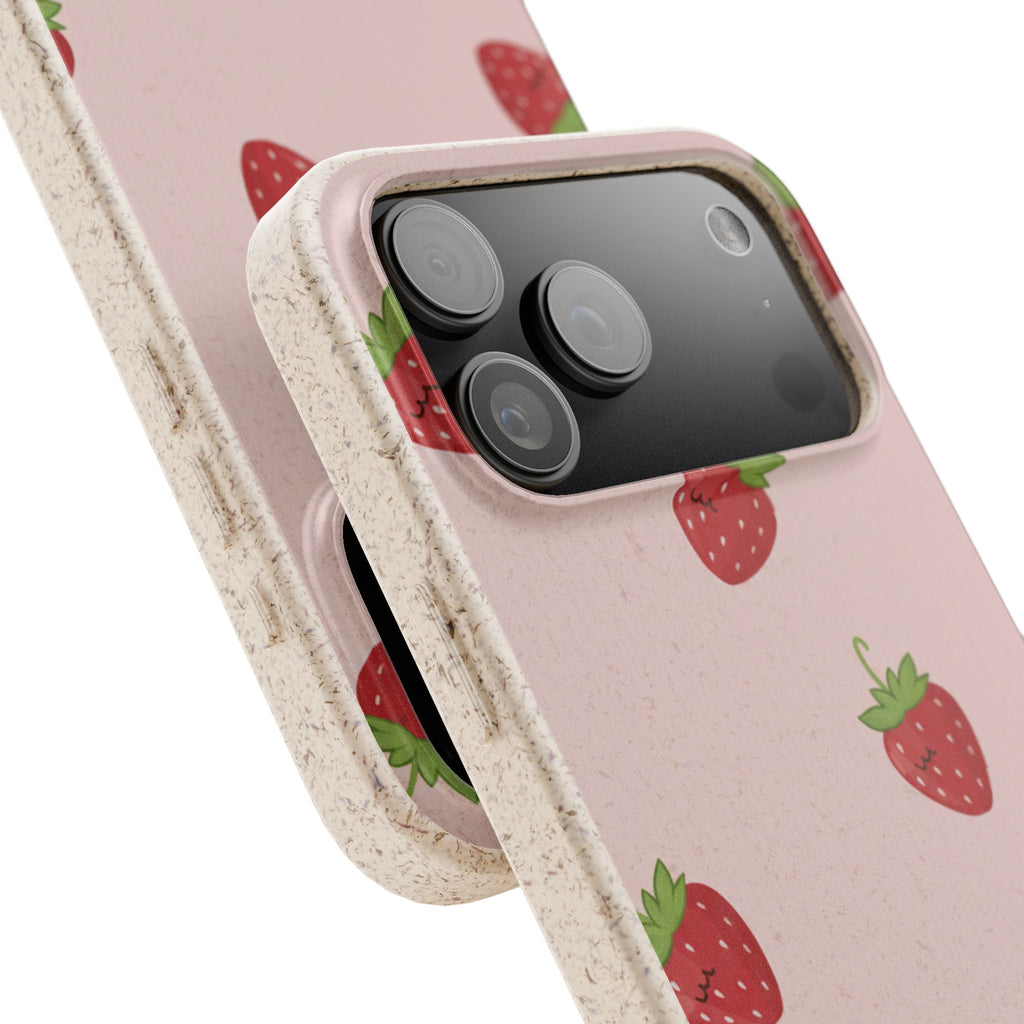 Strawberry Blush | Biodegradable Case