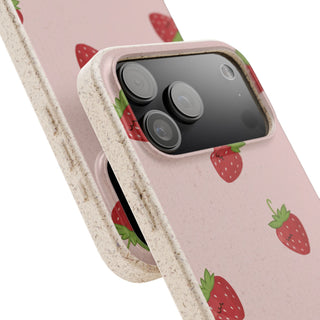 Strawberry Blush | Biodegradable Case