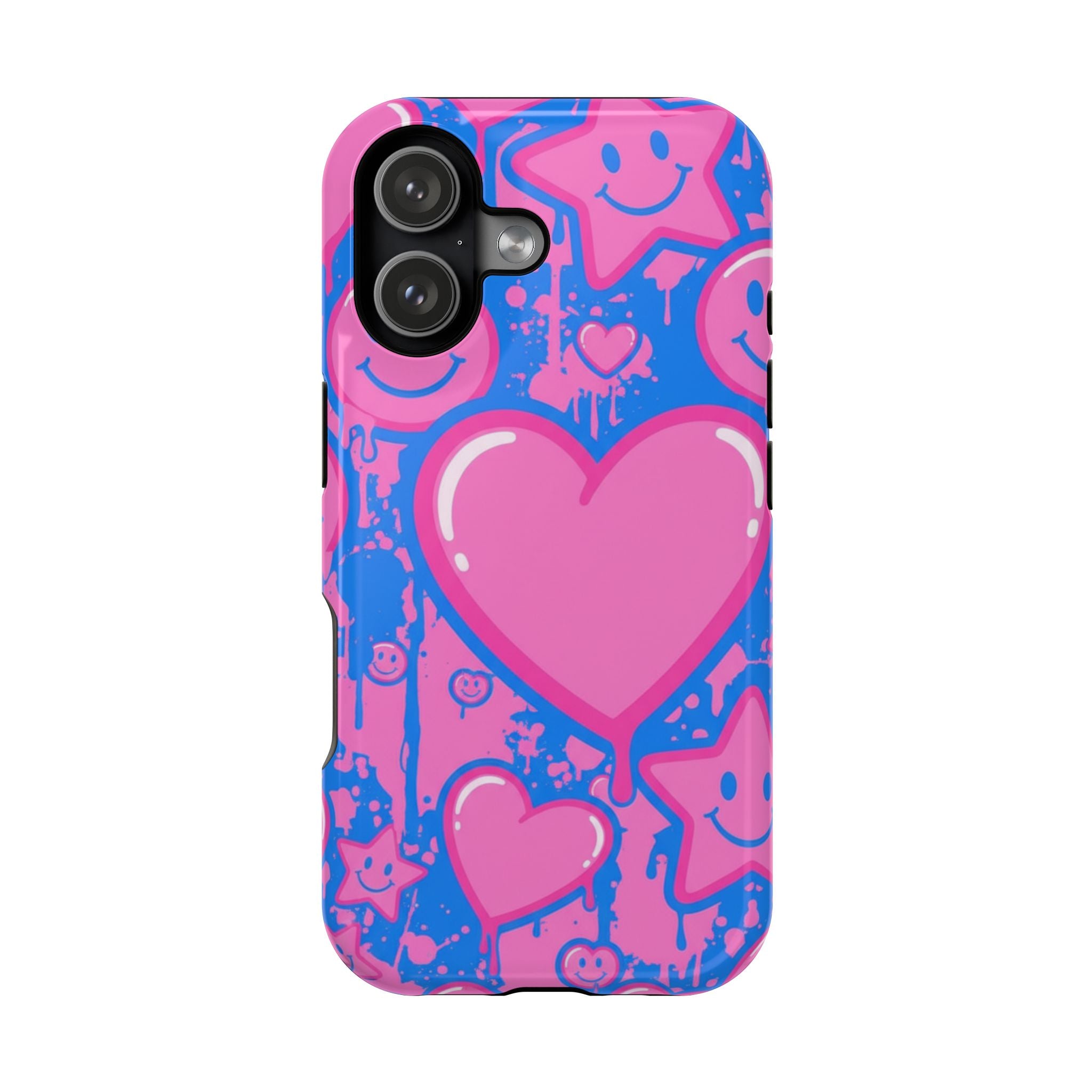 Bubblegum Hearts | Tough MagSafe Case