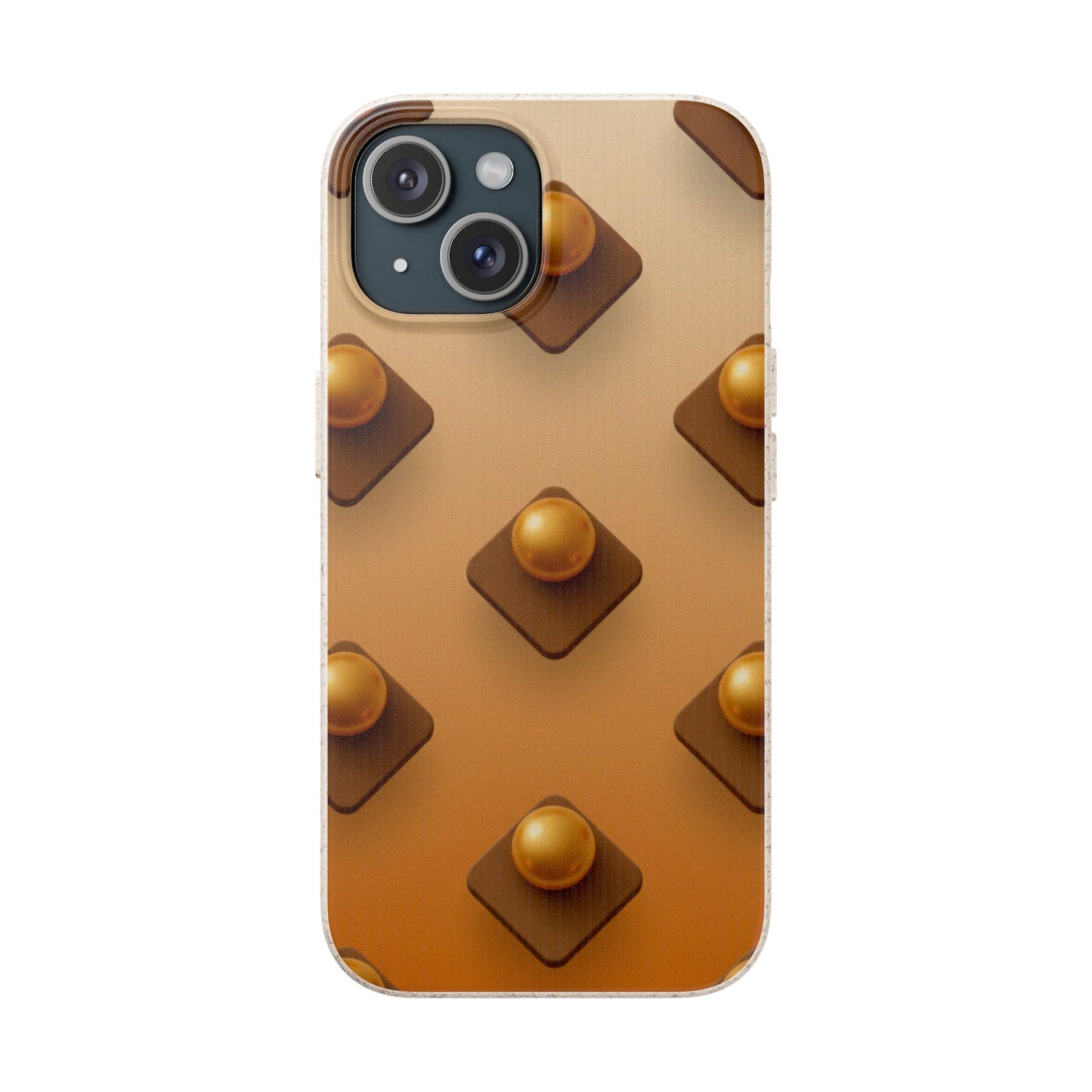 Amber Studs | Biodegradable Case