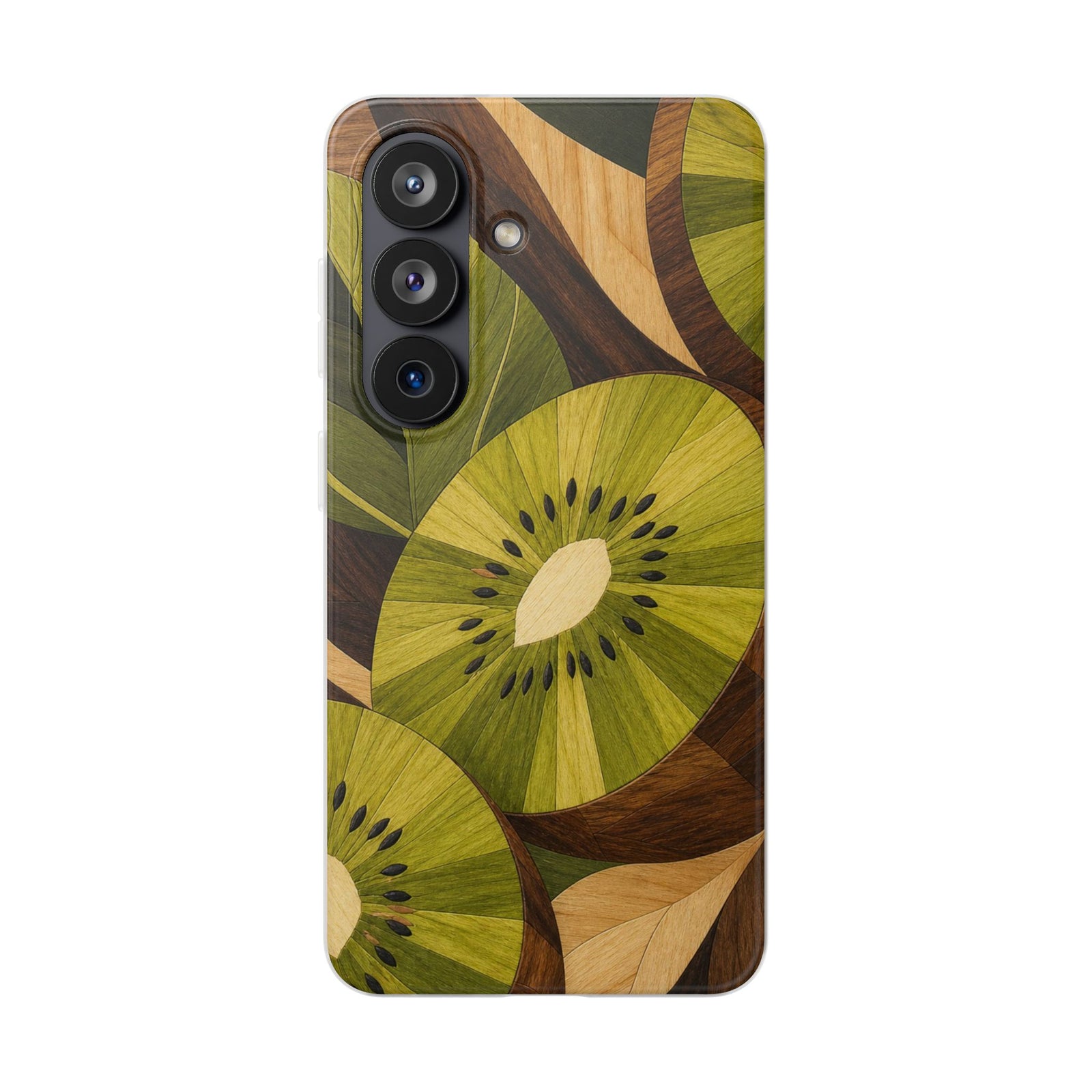 Kiwi Wood | Clear Case
