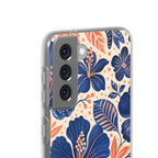 Indigo Hibiscus | Clear Case — product image 19