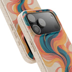 Retro Flame abstract biodegradable case design